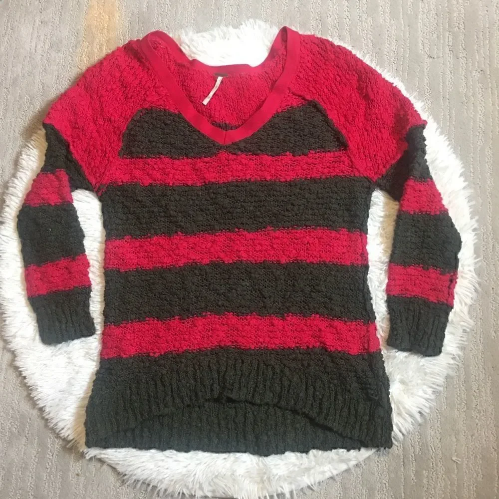Free People striped sweater